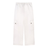 Michael Kors Pantalone Tinta Unita con Elastico In Vita per Bambina R30284X CREMA MICHAEL KORS 