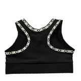 Michael Kors Top Tinta Unita con Contrasti per Bambina R30323 NERO MICHAEL KORS 