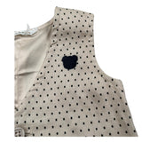 Mini Banda Gilet Tinta Unita Microfantasia per Neonato 32690 BEIGE MINI BANDA 