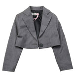 Miss Blumarine Giacca Tinta Unita per Neonata 3141J1227 GRIGIO MISS BLUMARINE 