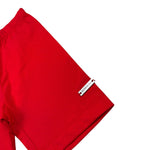 Monnalisa Leggins Modello Ciclista Tinta Unita per Neonata 17E400N ROSSO MONNALISA 