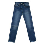 Monnalisa Jeans Tinta Unita con Brillantini per Bambina 191405R4 BLU MONNALISA 