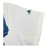 Monnalisa T-Shirt Girocollo Tinta Unita con Stampa per Bambino 253611 BIANCO MONNALISA 