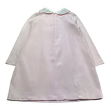 Monnalisa Abito Manica Lunga Tinta Unita con Stampa per Bambina 316918 ROSA MONNALISA 
