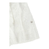 Monnalisa Short Tinta Unita con Paillettes per Bambina 71E406 BIANCO MONNALISA 
