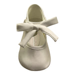 Monnalisa Ballerina Tinta Unita con Fiocco per Neonata 73E003 BIANCO MONNALISA 