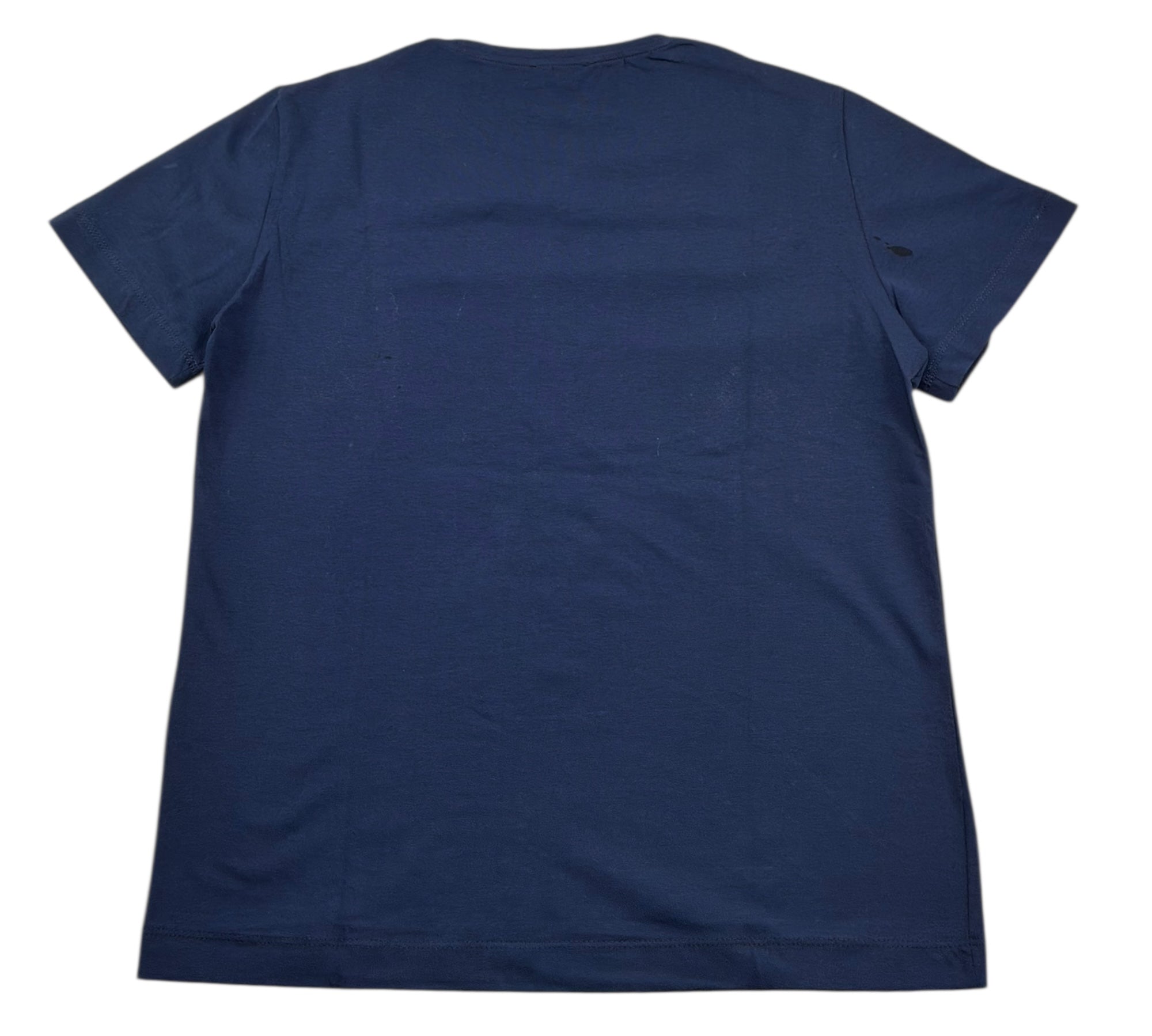 Monnalisa T-Shirt Girocollo Tinta Unita con Stampa per Bambino MNSTHO BLU MONNALISA 