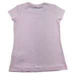 Monnalisa T-Shirt Girocollo Tinta Unita con Stampa Rose per Bambina MNTHS ROSA MONNALISA 
