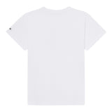 Moschino Abito Tinta Unita con Stampa per Bambina HAV0GQ BIANCO MOSCHINO 