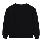 Moschino Felpa Chiusa Girocollo Tinta Unita per Bambino HDF06B NERO MOSCHINO 