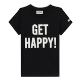 Moschino T-Shirt Girocollo Tinta Unita con Stampe per Bambino HDM06U NERO MOSCHINO 