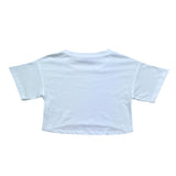 Moschino T-Shirt Girocollo Tinta Unita con Stampa per Bambina HDM070 BIANCO MOSCHINO 