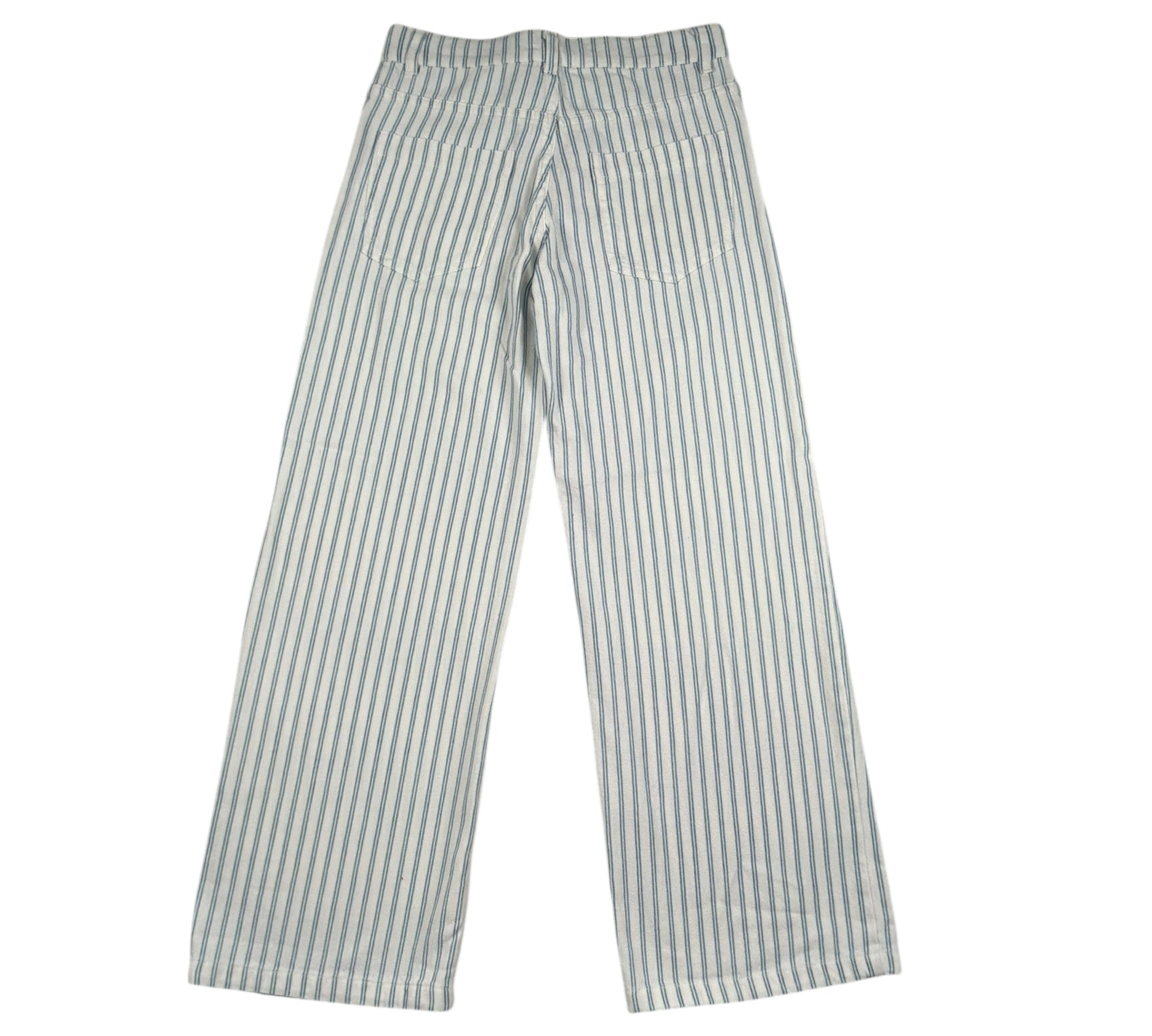 Moschino Jeans Tinta Unita Fantasia A Righe con Girovita Regolabile per Bambino HDP06X BIANCO MOSCHINO 