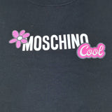 Moschino Abito Mezza Manica Tinta Unita con Stampa per Bambina HEV0GL NERO MOSCHINO 