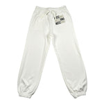 Moschino Pantalone Tuta Tinta Unita con Logo per Bambino HMP07C BIANCO MOSCHINO 