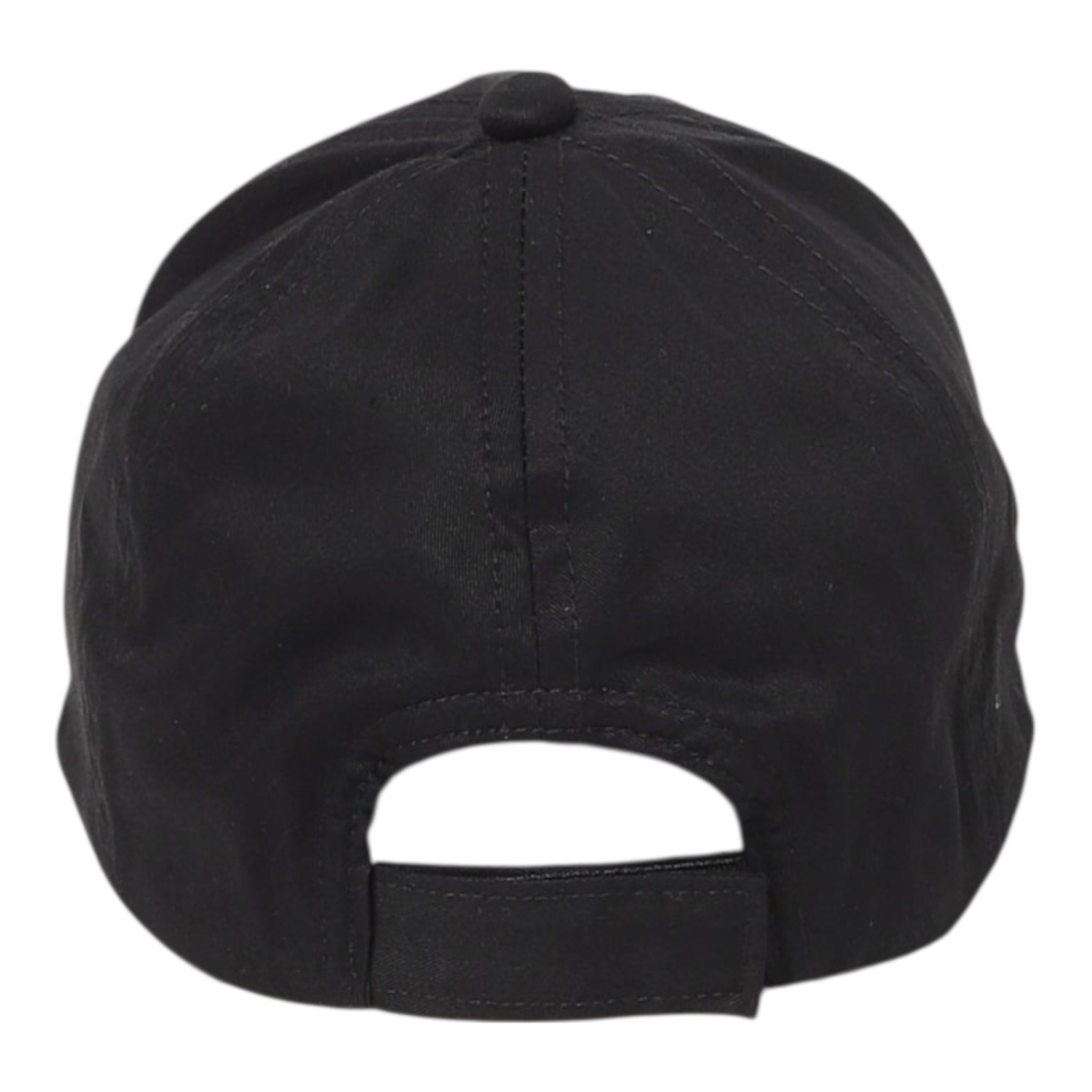 Moschino Berretto Tinta Unita con Stampe Logo per Neonato HOX00W NERO MOSCHINO 