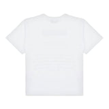 Moschino T-Shirt Girocollo Tinta Unita con Stampa per Bambino HQM050 BIANCO MOSCHINO 