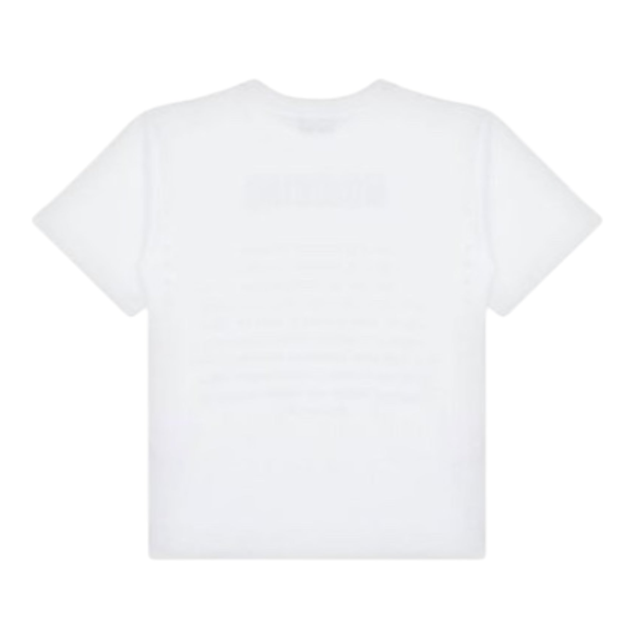 Moschino T-Shirt Girocollo Tinta Unita con Stampa per Bambino HQM050 BIANCO MOSCHINO 