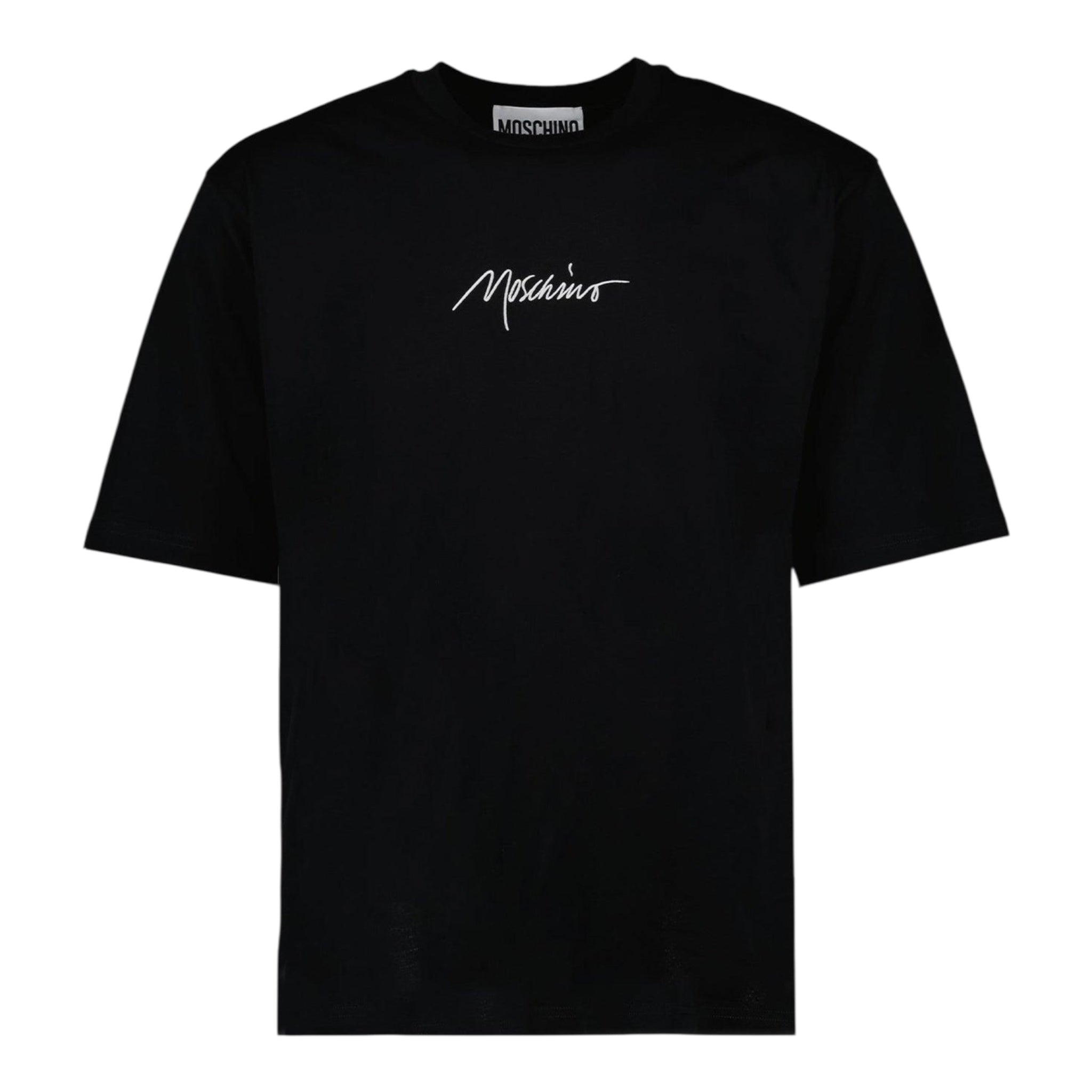 Moschino T-Shirt Tinta Unita con Stampa per Bambina HUM058X NERO MOSCHINO 