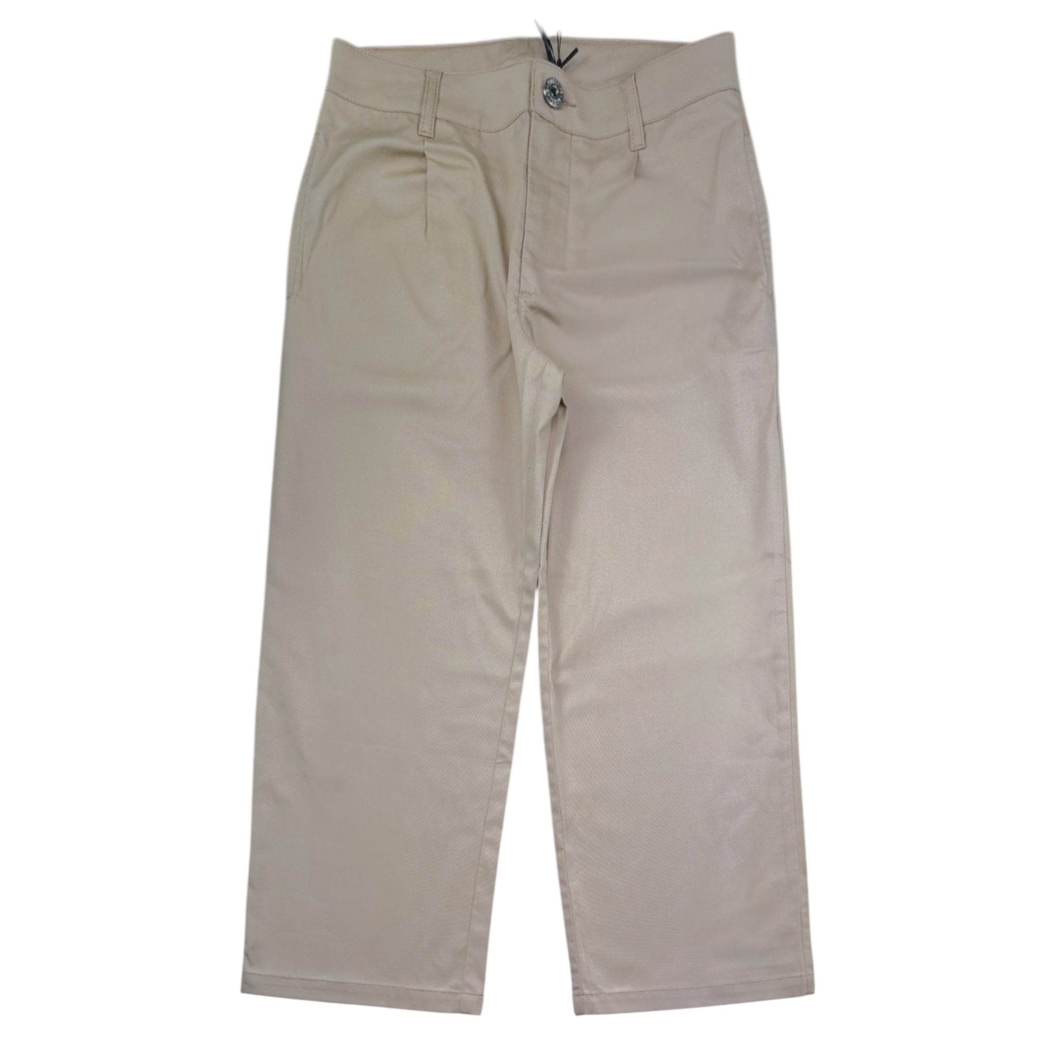Moschino Pantalone Tinta Unita con Girovita Regolabile per Bambino HUP08W BEIGE MOSCHINO 
