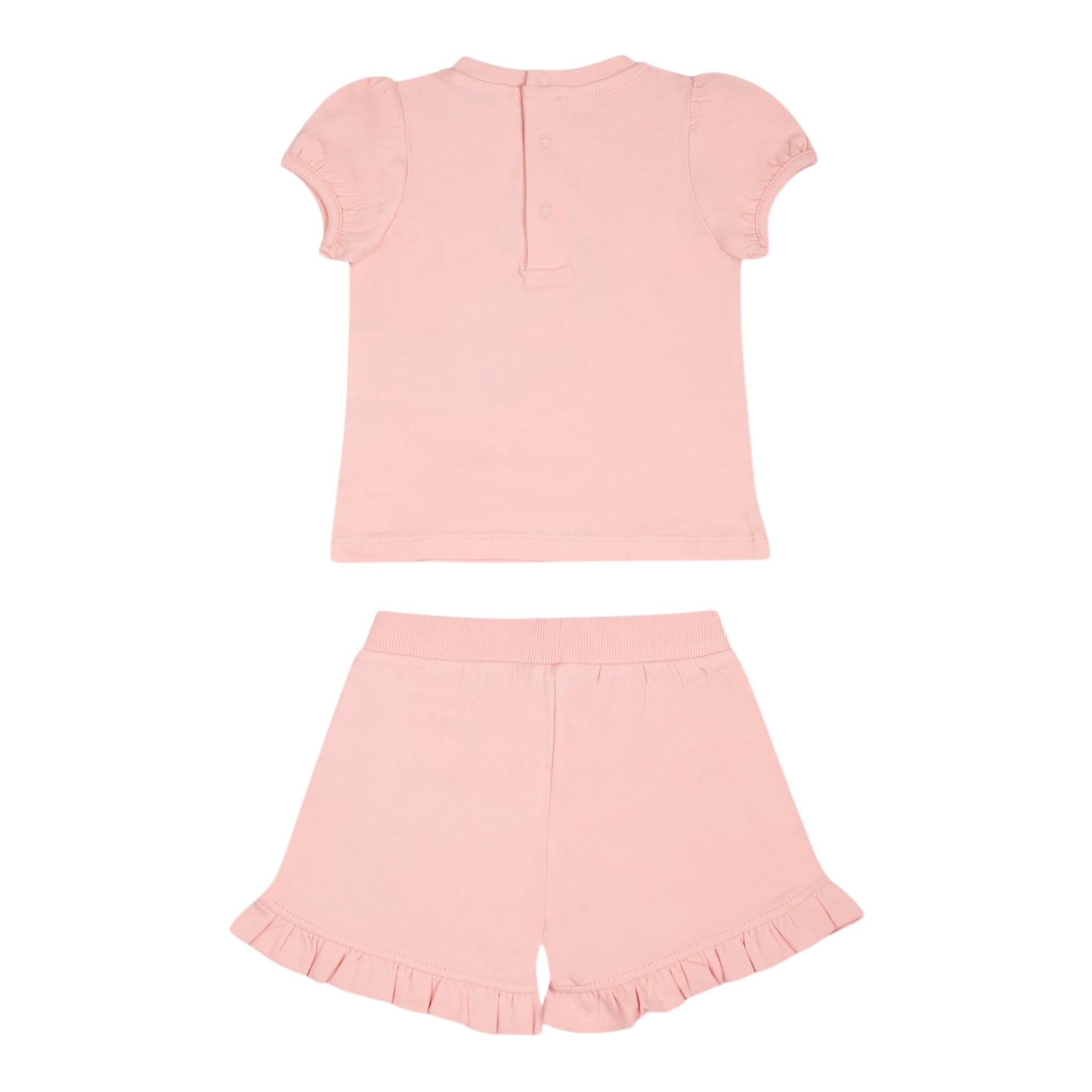 Moschino Completo 2 Pezzi T-Shirt-Short per Neonata MAG01OX ROSA MOSCHINO 