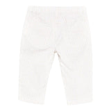 Moschino Pantalone Fantasia A Righe per Bambino MUP05 BIANCO/BEIGE MOSCHINO 