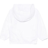 Moschino Giubbino Tinta Unita con Cappuccio per Neonato MUS022 BIANCO MOSCHINO 