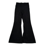 Mousse Leggins Tinta Unita con Stampa per Bambina BLACKLOGOJ NERO MOUSSE 