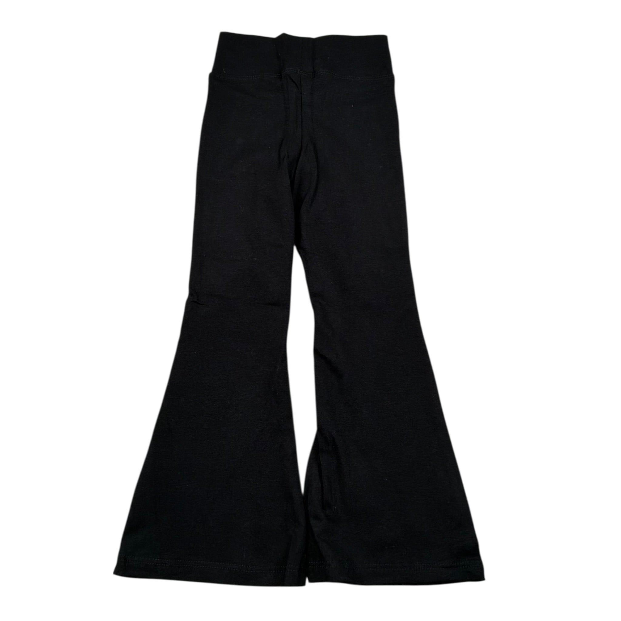 Mousse Leggins Tinta Unita con Stampa per Bambina BLACKLOGOJ NERO MOUSSE 