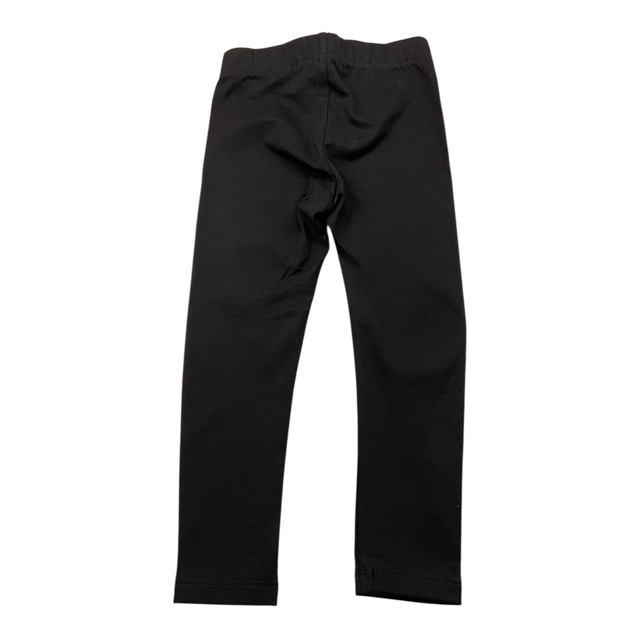 Mousse Leggins Tinta Unita con Stampa per Neonata SKL375BN NERO MOUSSE 