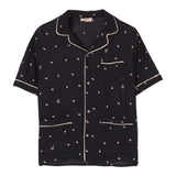 N°21 Camicia Tinta Unita con Stampa per Bambina N2100Z NERO N°21 