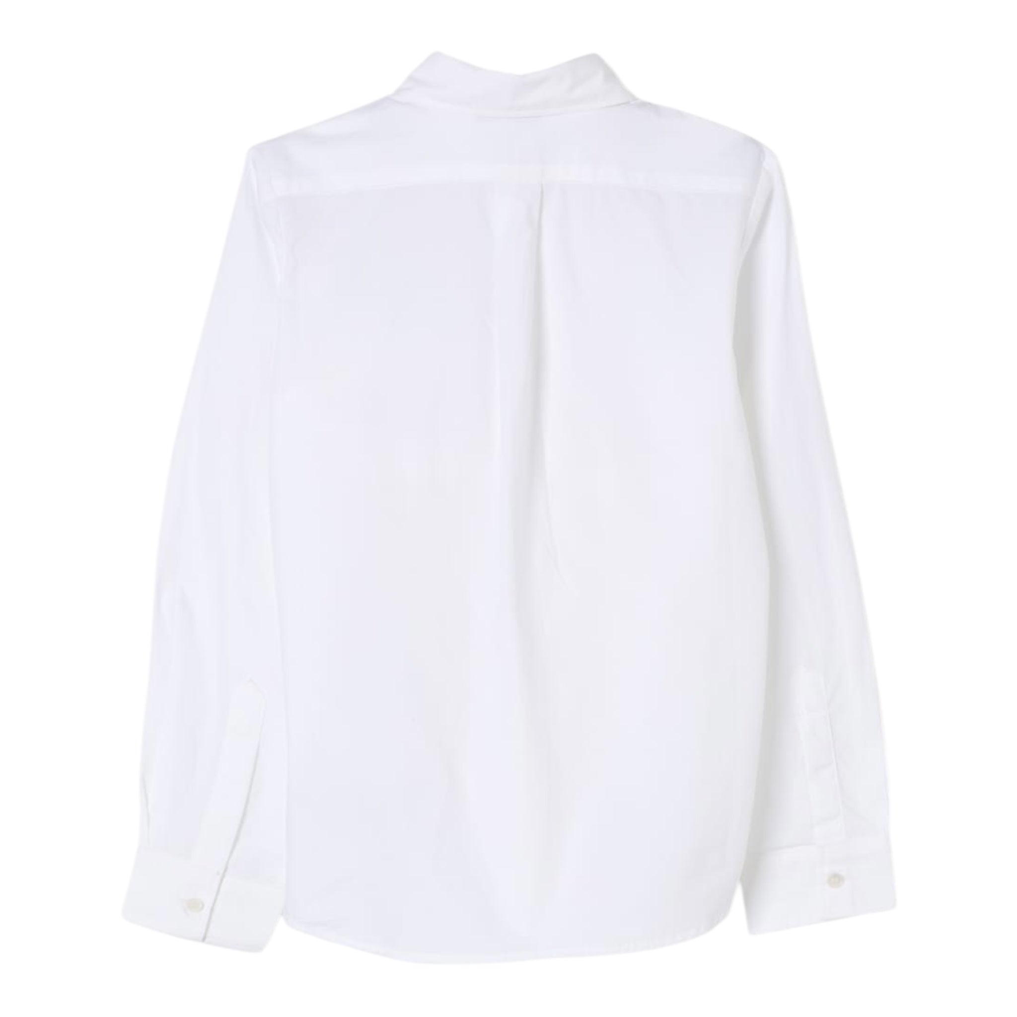 N°21 Camicia Tinta Unita con Stampa per Bambina N2102U BIANCO N°21 