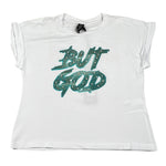 Naice t-shirt Tinta Unita con Stampa per Bambina 27143 BIANCO NAICE 