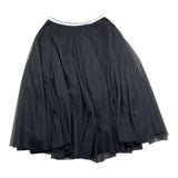 Naida Gonna Tinta Unita In Tulle per Bambina NAGO186 NERO NAIDA 