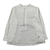 Nanan Camicia Manica Lunga tinta unita Bianco per Bambino E2315748B BIANCO NANAN 