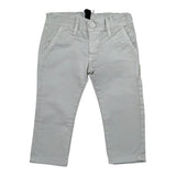 Never Too Pantalone tinta unita con Girovita Regolabile Grigio per Neonato NT1196N GRIGIO NEVER TOO 