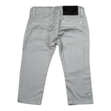 Never Too Pantalone tinta unita con Girovita Regolabile Grigio per Neonato NT1196N GRIGIO NEVER TOO 