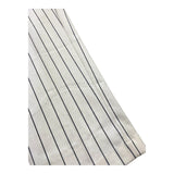 Never Too Pantalone Tinta Unita con Fantasia A Righe per Bambino NT1894R BIANCO NEVER TOO 