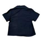 Never Too Camicia Mezza Manica tinta unita Blu per Neonato NT2428N BLU NEVER TOO 