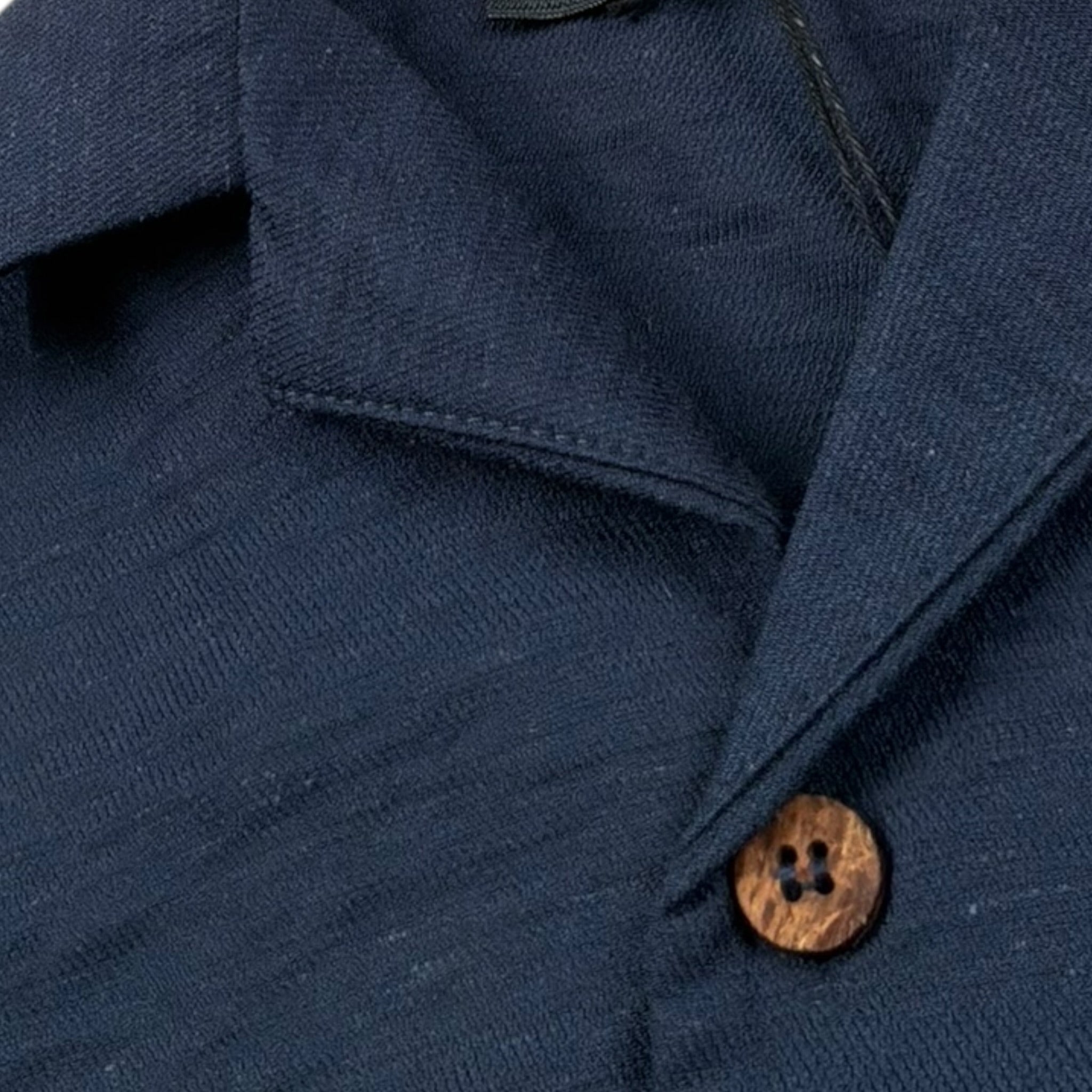 Never Too Camicia Mezza Manica tinta unita Blu per Neonato NT2428N BLU NEVER TOO 