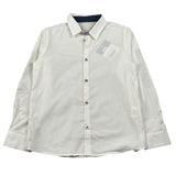 New Gereration Camicia Manica Lunga tinta unita Bianco per Bambino 221152 BIANCO NEW GERERATION 