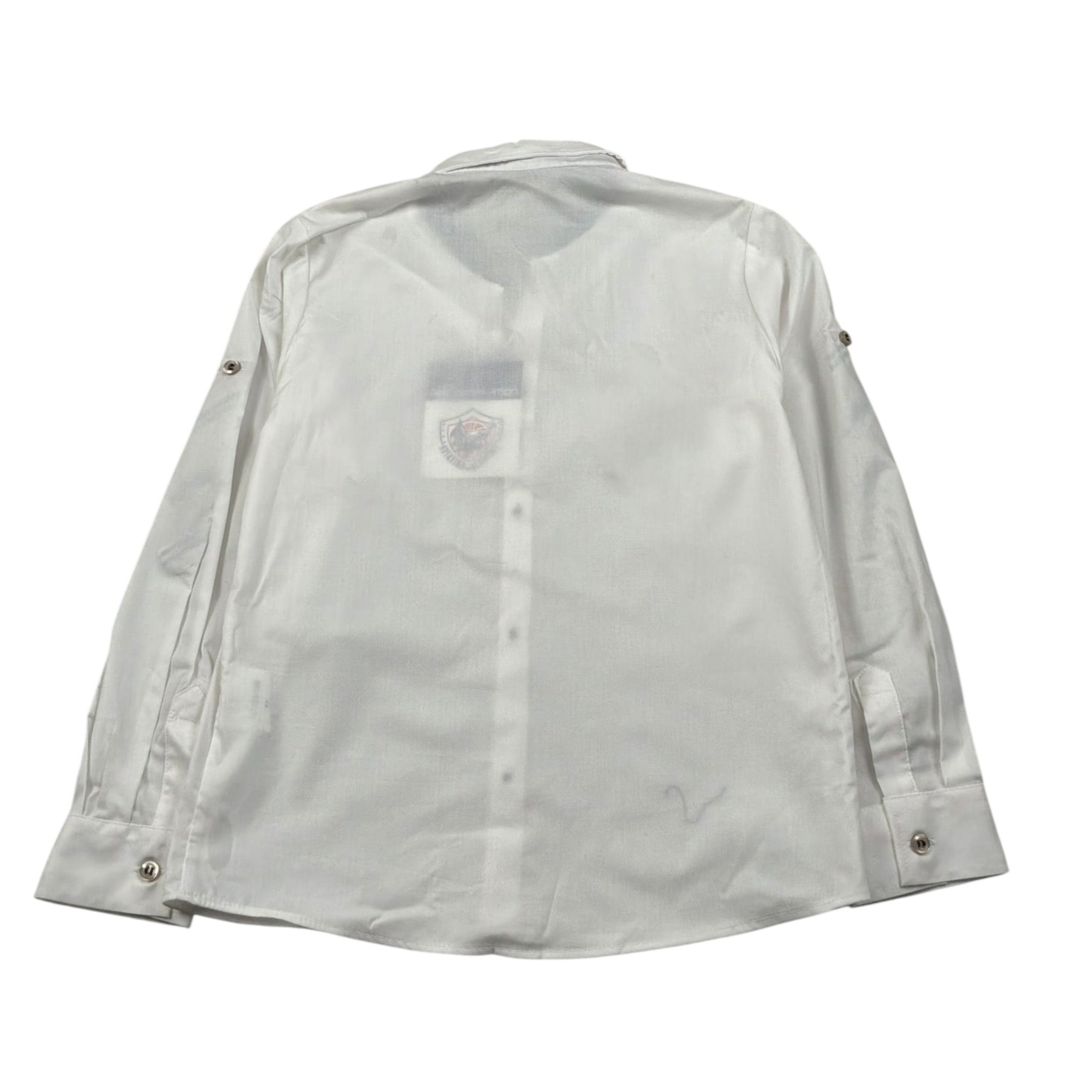 New Gereration Camicia Manica Lunga tinta unita Bianco per Bambino 221152 BIANCO NEW GERERATION 