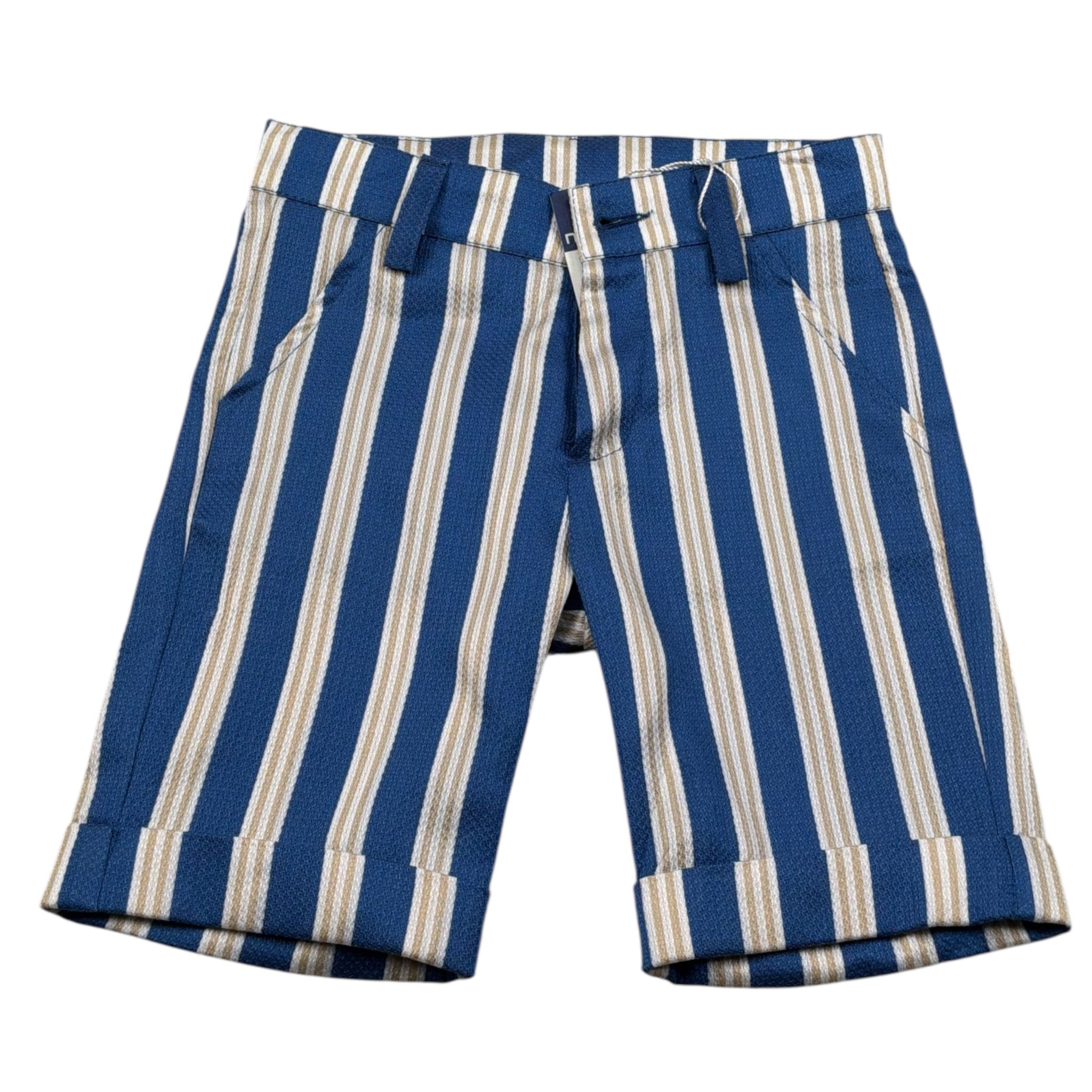 New Gereration Bermuda tinta unita Fantasia A Righe Blu per Neonato 221353N BLU NEW GERERATION 