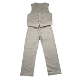 New Gereration Completo 2 Pezzi Gilet-Pantalone Beige per Neonato 42631N BEIGE NEW GERERATION 