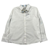 New Gereration Camicia Manica Lunga con Papillon Bianco per Bambino 51152 BIANCO NEW GERERATION 