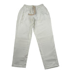 Numbers Pantalone tinta unita con Elastico In Vita Panna per Bambino 24622 PANNA NUMBERS 