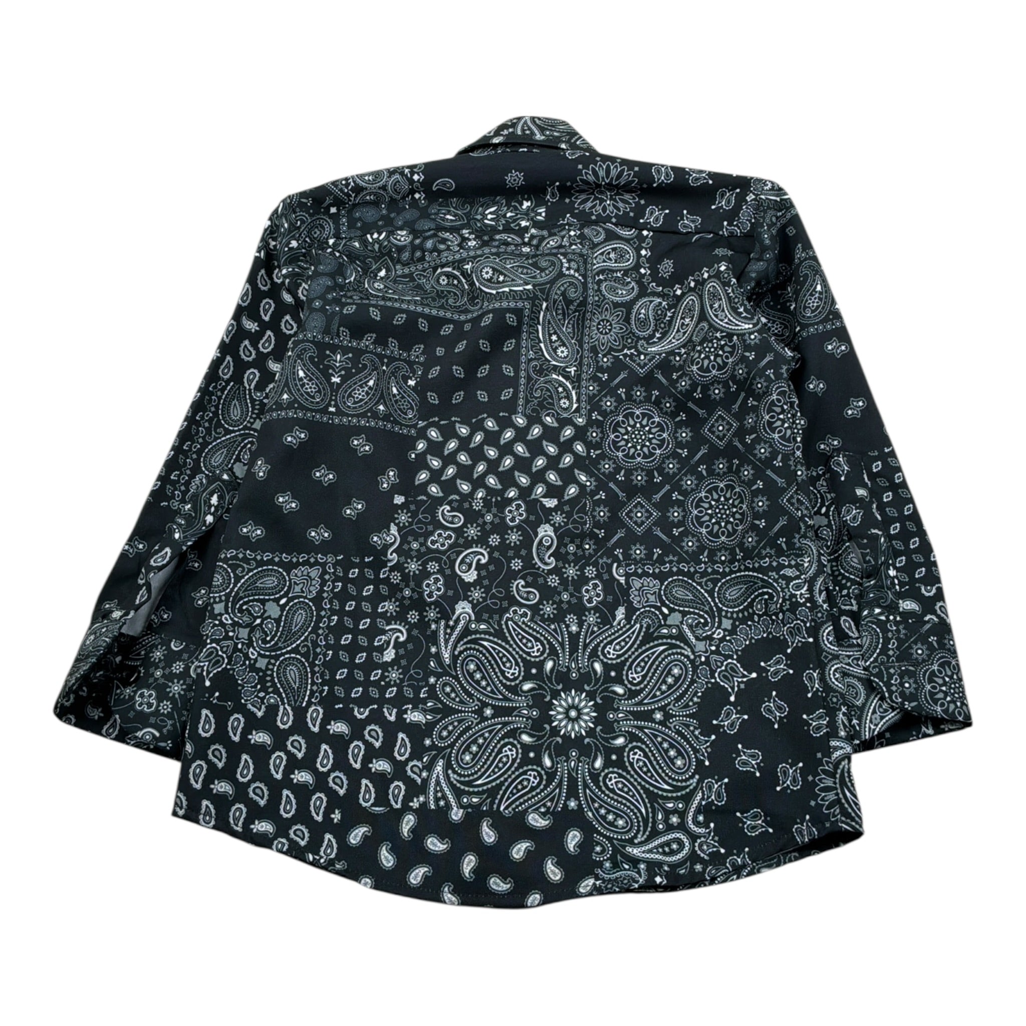 Numbers Camicia tinta unita con Fantasia Nero per Neonato 2462N NERO NUMBERS 