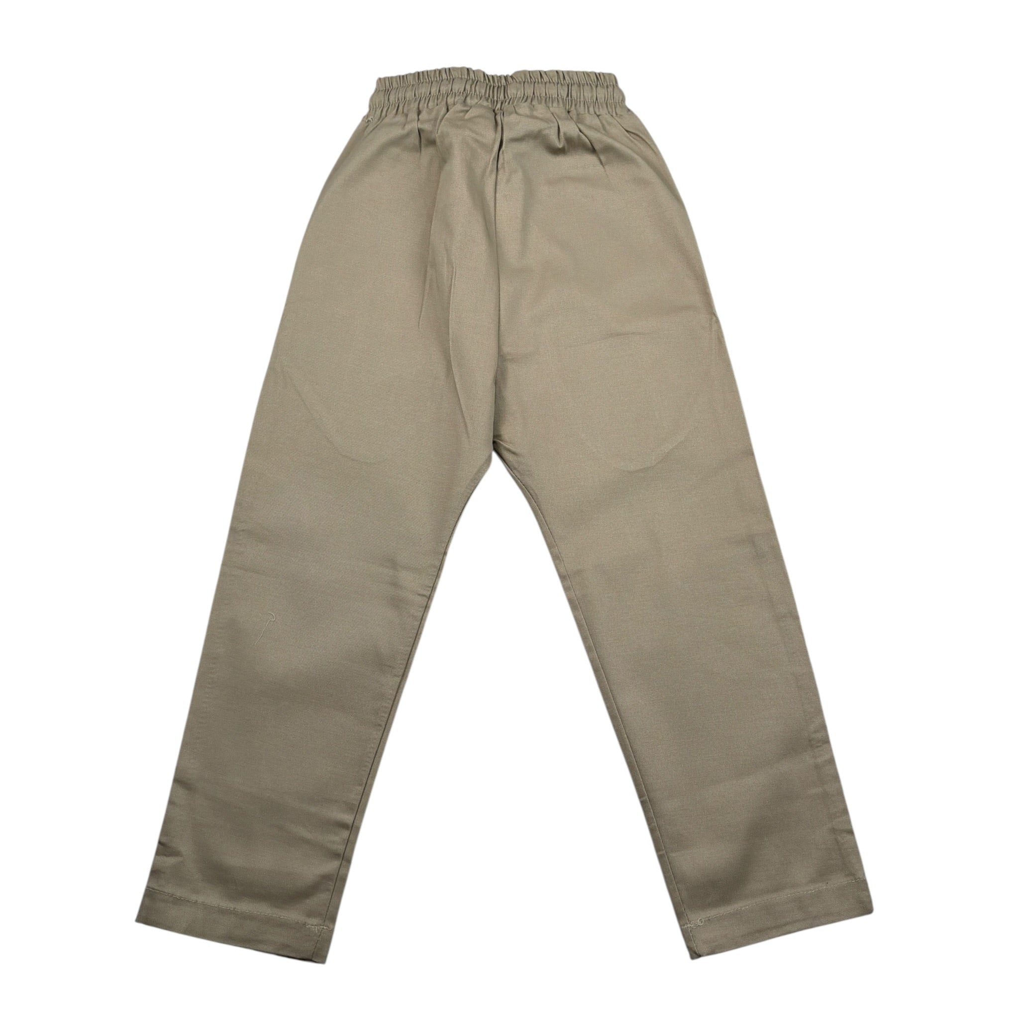 Numbers Pantalone tinta unita con Elastico In Vita Beige per Bambino RS228 BEIGE NUMBERS 