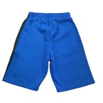 Off-White Bermuda Tinta Unita con Elasico In Vita per Bambino OBCI006S24 COBALTO OFF-WHITE 