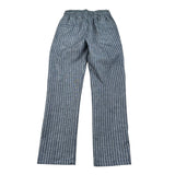 Over-D Pantalone Tinta Unita con Fantasia A Righe per Bambino OK1255SPN BLU OVER-D 